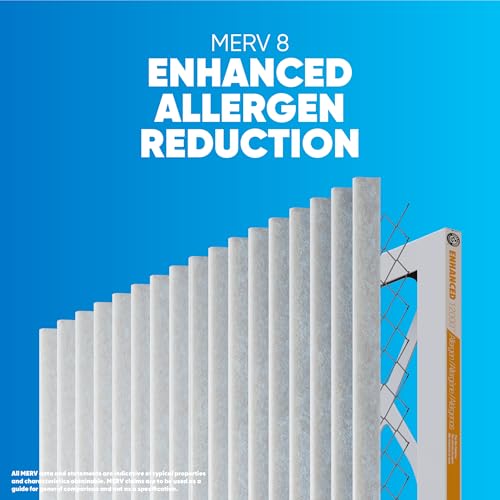 Arm & Hammer Enhanced Air Filter, 12x20x1, 4-Pack 8.0