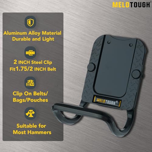 MELOTOUGH Hammer Holder, Hammer Holder,And Zip Tie Holder,Zip Tie Organizer