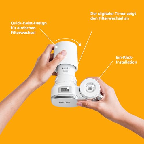 Philips Water Ontap Filter AWP3756P1/10 Ultra Filtration with Digital Display, 1200 L Filter Capacity