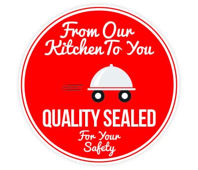 ChromaLabel Permanent Round, Color Code Food Delivery Safety Labels, 100/PACK 2"