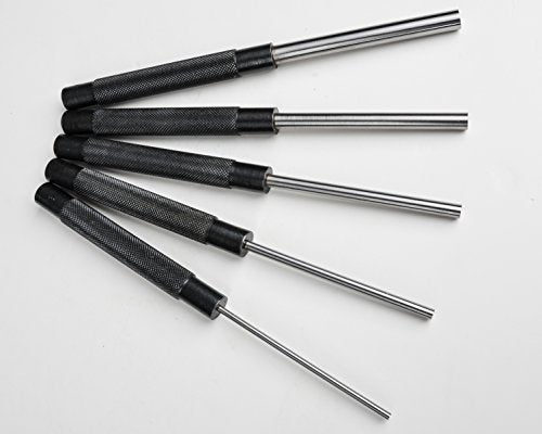 Fowler 52-500-300-0, Extra Long 5 Piece Drive Pin Punch Set