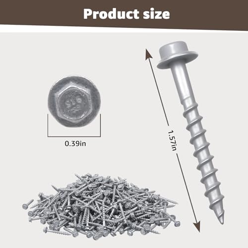 Joist Hanger Screws Galvanized #9 x 1-1/2" for Support Beam Hanger