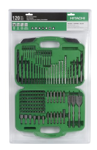 Hitachi 799962 Drill And Drive Bit Set, 120-Piece Hitachi 799962