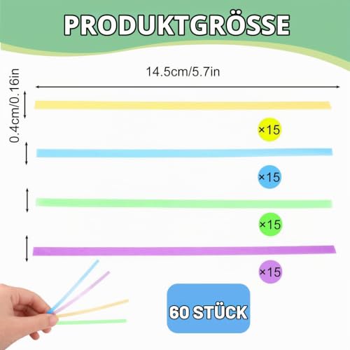 Pack of 60 dental sanding paper polishing strips, teeth cleaning | Spaces 18 x 4.5 x 0.7 mm tooth sandpaper interdental grinding tools for polishing teeth