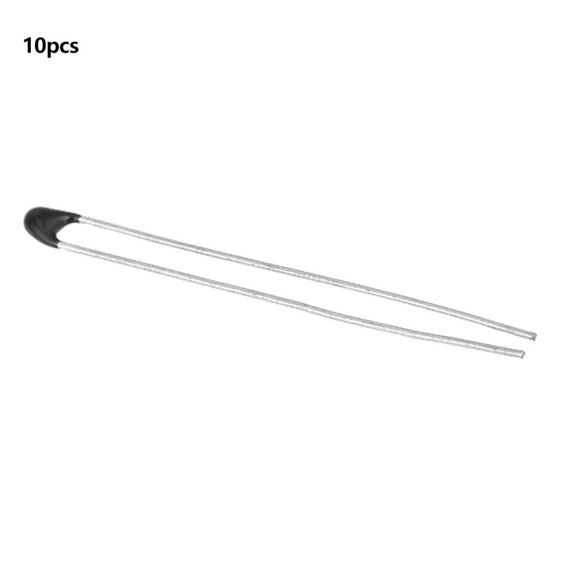 Oumefar Pack of 10 MF52 NTC Thermistor High Accuracy Temperature Sensor Thermistors with 30 mm Cable (10K-B3435-L30)