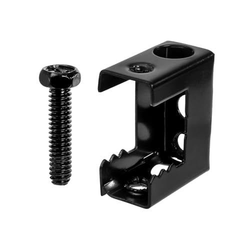50 Pieces Beam Clamps, 1/4" x 20 Carbon Steel