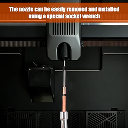 2pcs 0.4mm Unicorn Nozzles Kit Compatible with Creality K2 Plus/Hi Combo