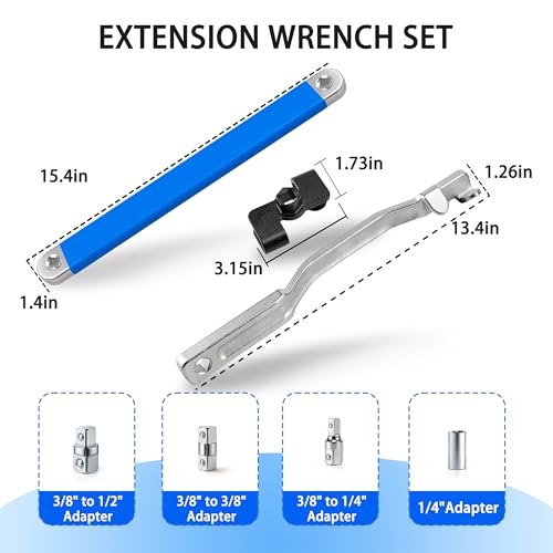 MoHern Offset Extension Wrench, Chain Drive Set
