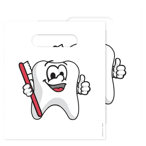 Practicon 1109638 Tootie Dental Patient Care Bags (Pack of 100)