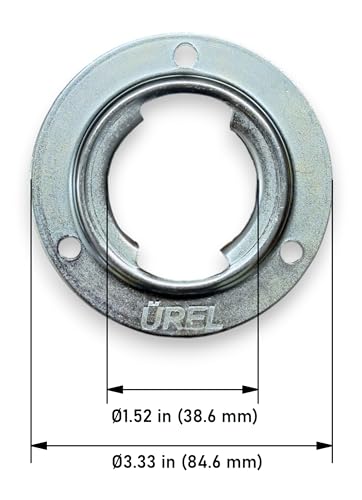 Hydraulic Filling and Ventilation Filter Made of Metal for Oil and Fuel Tanks, Ventilation Lid (with Strainer, Bayonet Closure, Chrome-Plated, Tear-Resistant Seal) Chrome plated Reissfeste Dichtung