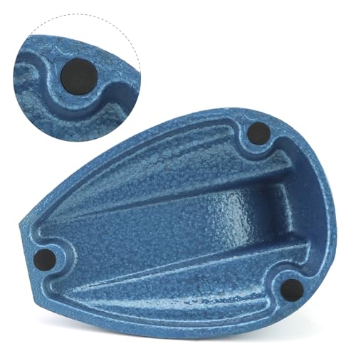 QWORK Micrometer Stand for Micrometers up to 4" - Professional Grade Cutting Tools Stand with Large Clamp Knobs