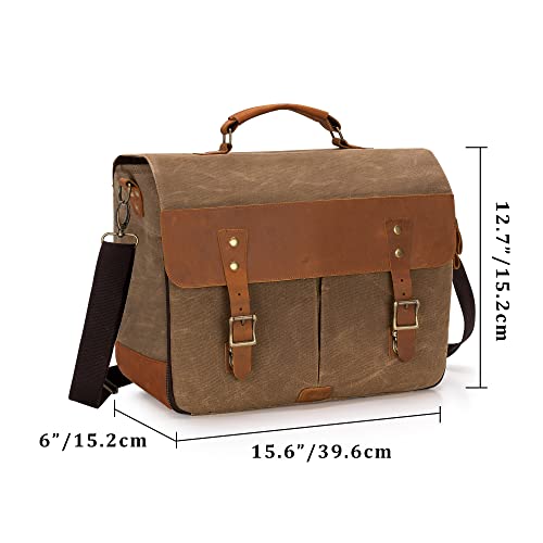 Lodrid Vintage Bartender Bag with Flexible Compartments for Wine, Bag Only