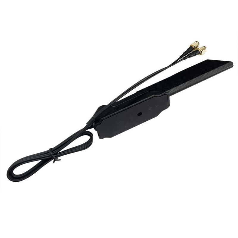 JINTAI WiFi 6 6E Tri-Band Antenna 6GHz 5.8GHz 2.4GHz Magnetic Base Replacement Antenna for PC Desktop Computer Asus Rog Strix Gigabyte Aorus Gaming WiFi Motherboard Card WiFi Antenna pc