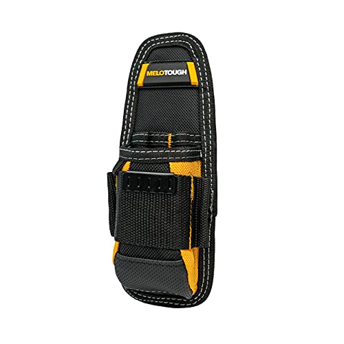 MELOTOUGH Min Construction Tool Pouch, Small Electrical Tool Holster/Utility Pocket Pouch + Pocket Tool Pouch Tool Belt Pouches with Belt Clip Utility Mini Tool Organizer Pouch for Electrician,Carpent