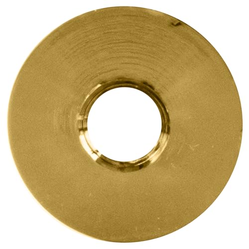 C.R. Laurence S0B341BR CRL Brass 3/4" Diameter by 1" Long Standoff Base