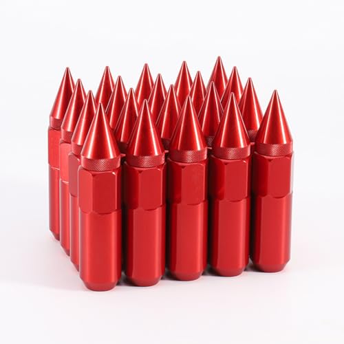 20PCS M12x1.25 Spikes Wheel Lug Nuts