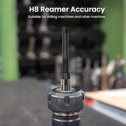 Jeanoko Reaming Tool, Conduit Reamer Reamers Cylindrical Ream Hole 1 11/32 to 1 1/2in Straight Adjustable Hand Reamer Tool for Drilling Machines Reamer Set