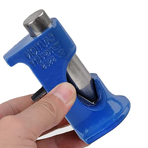 Hammer Lug Crimper Tool, Solid Hammer Crimper for Battery and Welding Cables 16 AWG TO 4/0 Wire Gauge (Blue) Blue