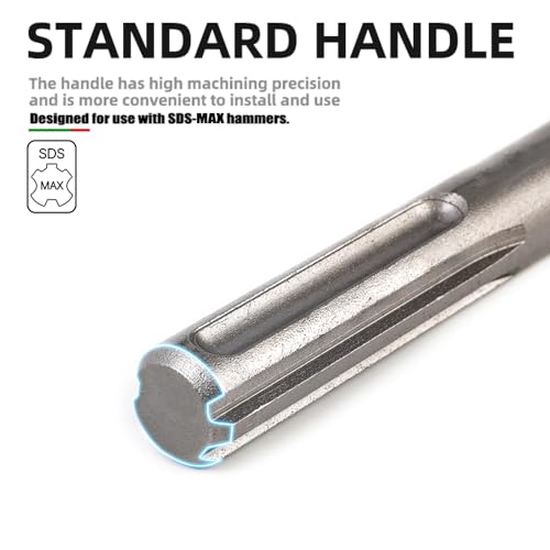 MonkeyKingBar SDS Max Bits 24" Point Chisel for Demolition & Masonry Work 24"