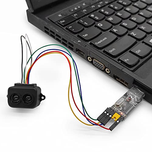 SmartFly Info TF-Luna Lidar Sensor 0.1-8m Short Distance Single Point Rangefinder Module UART/I2C Compatible with Pixhawk, Arduino and Raspberry Pi for Drone/Robot Obstacle Avoidance
