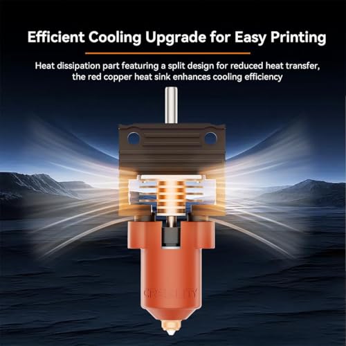 Sarini 3D Printer Accessory 300°C High Temperature Resistance Hotend Heating Block Kit Quick-Swap Nozzle Kit For K1/K1 Max/K1C