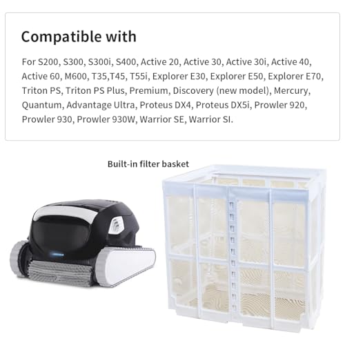 9983106-R1 Ultra Thin Filter Basket for Dolphin Cross Over 2, Cross Over 3, S200, S300, Seamaster INT, Z1B, Z2C, Z3i, Integrated Replacement Inner Basket