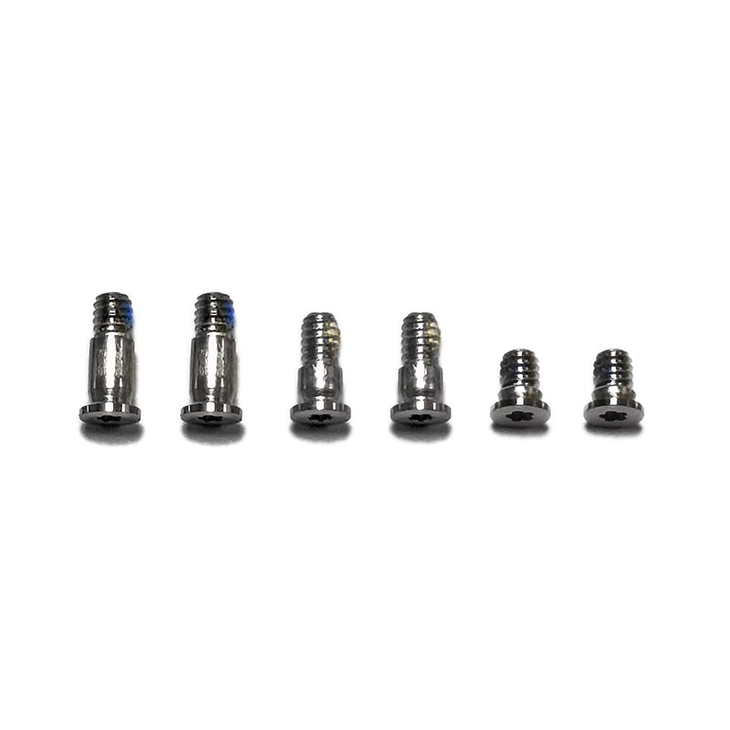 New Bottom Case Screws (Pentalobe P5) 6 pcs Replacement for MacBook Pro 13" A1708 A2159 A2338 2016-2020 Year (Space Gray)