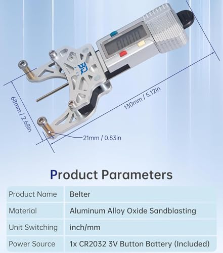 BIQU Belter, Belt Tension Gauge Belt Tension Tool Designed for 3D Printers