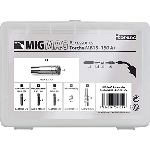 GYS - 041226-150A MIG Torch Consumables Set (26 Pieces)