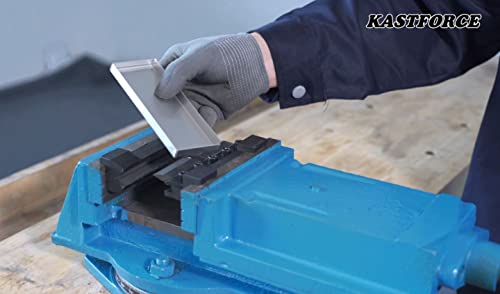 KF5011 5 Inch 125mm Vise Mount Metal Brake Bender Attachment Bending Max Capacity 14 Gauge 2mm Mild Steel 1/8" Aluminum