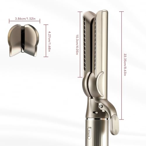 Airflow Smooth Attachment for Shark FlexStyle, Nozzles Attachment for Smooth Hair Style with Less Damage and Breakage for Shark FlexStyle Champagne Stone