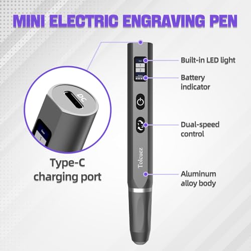Electric Engraving Pen for Metal, Wood, Glass, Plastic,Carving Tools