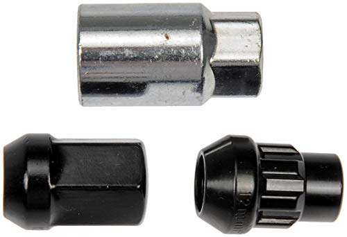 Dorman 713-375A Black Acorn Wheel Nut Lock Set