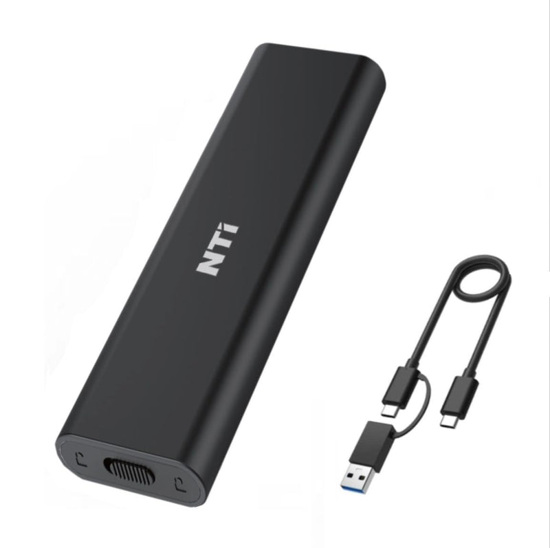 NTI Cloning Kit | New Edition for M.2 NVMe SSD | Best for SSD Upgrades | Disk Cloning and Migration Software | Enclosure Case and Cable Included for M.2 NVMe SSD | Software via Download