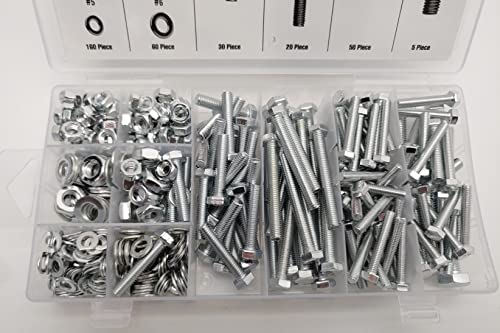 460 Piece Nut and Washer Assortment - Metric Storehouse