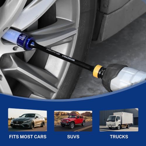 WORKPRO 5-Piece 1/2" Drive Torque Stick Set with Storage Case