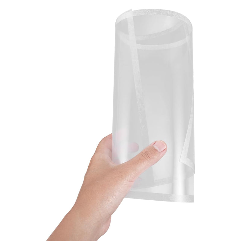 Pack of 6 Lens Covers for Sandblasting Cabins - 22 x 10 Inch Abrasive Window Film - Transparent Self-Adhesive Sandblasting Film - High Definition View of