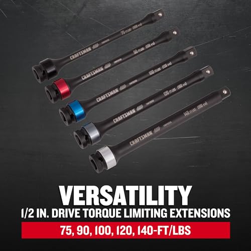 CRAFTSMAN Torque Extension, Automotive, 5-Piece Set (CMMT98356)
