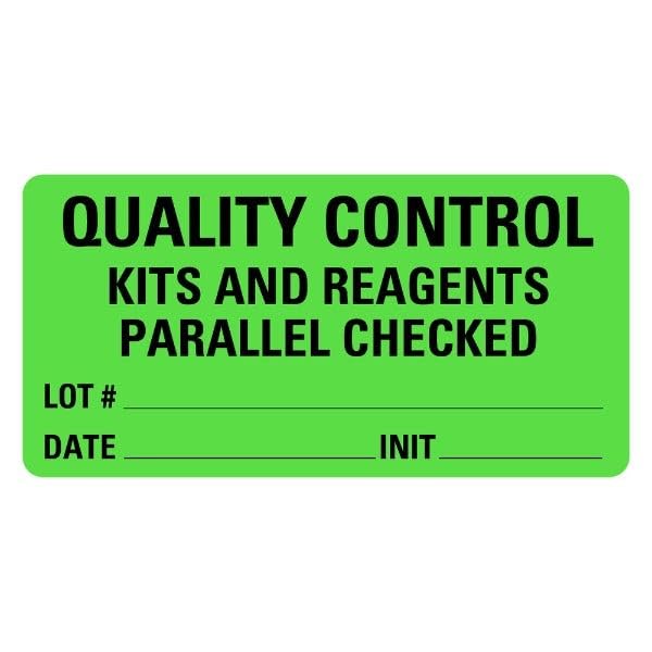 Quality Control Labels
