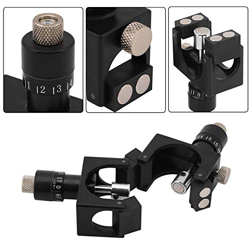 Planer Blade Setter, Akozon Jointer Planer Knife Set 2pcs Magnetic Planer Blade Setting Jig Gauge Setter Woodworking Tool