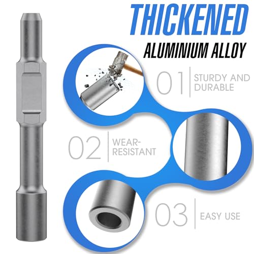 Ground Rod Driver 1-3/16" Hex Shank, 40 Chrome Steel for Demolition Hammer