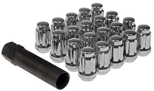 Dorman 711-655 Chrome Spline Drive Acorn Nut Set M14-1.50