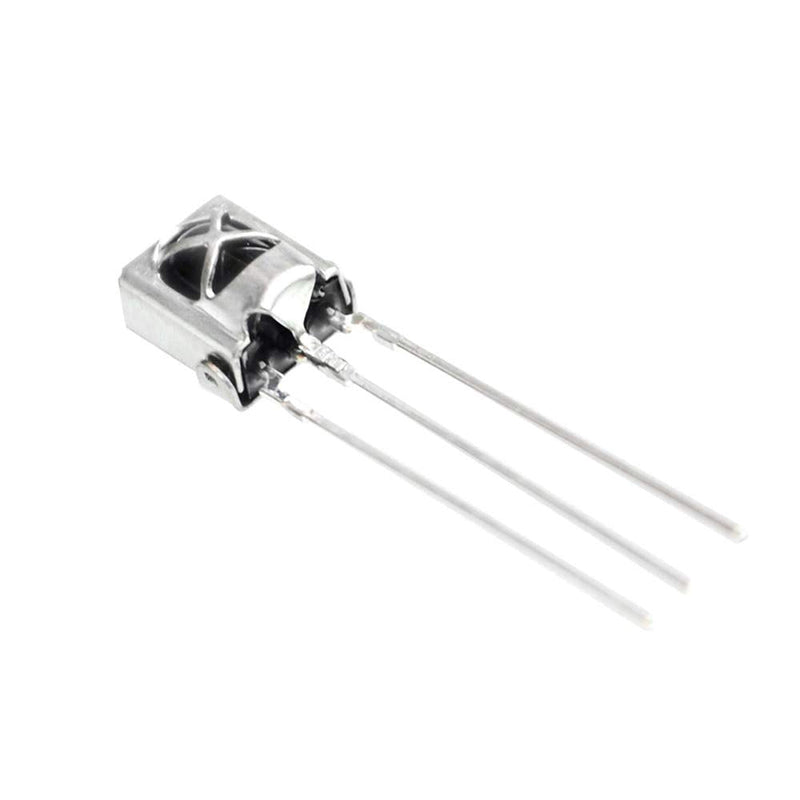 SUCHUANGUANG 10-Piece TL1838 VS1838B 1838 38 kHz IR Infrared Receiver with Metal Housing Receiver Head