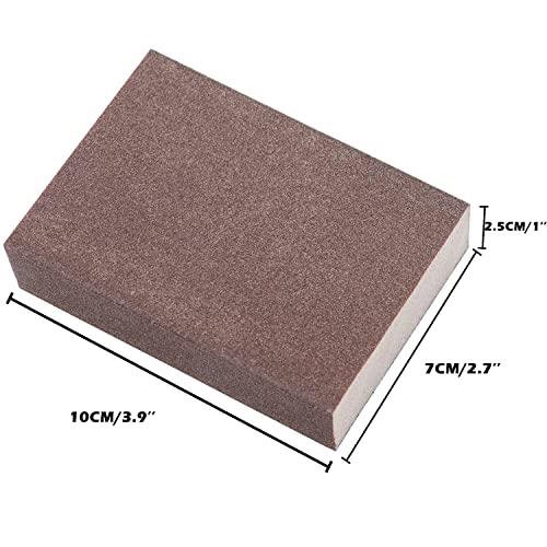24 Pcs Wet Dry Sandpaper 60/80/120/150/180/240/320/400 Grit Sanding Sheets Assorted kit 9x11'' Alumina Abrasive Sand Paper for Furniture polishing,Metal Sanding etc