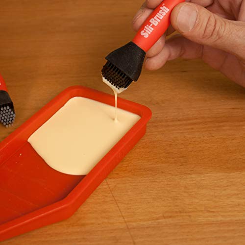 Sili Non-Stick Silicone Glue Brush Wood Glue Applicator Super Pack for Woodworking, Arts, Crafts, Hobby