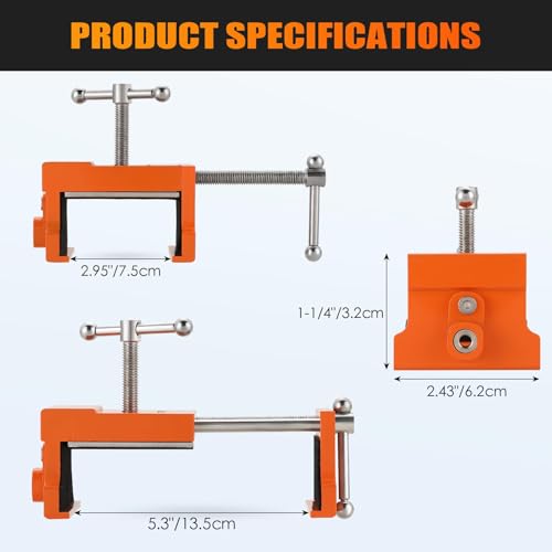 Cabinet Installation Clamps Orange 2 Pack