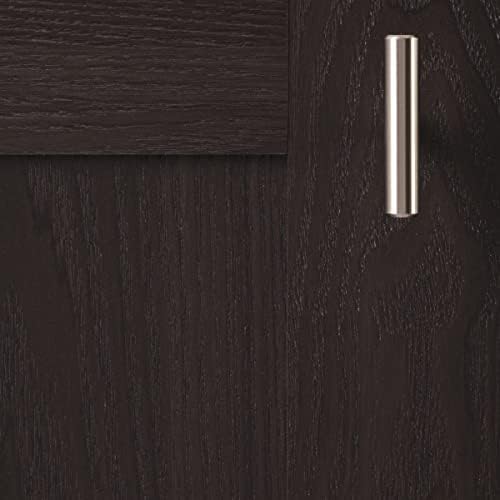 Hickory Hardware 10 Pack Solid Core Kitchen Cabinet Knobs, Luxury Cabinet and Dresser Knobs, Handle Pulls for Doors & Drawers, 2-3/8 Inch, Stainless Steel, Bar Pulls Collection