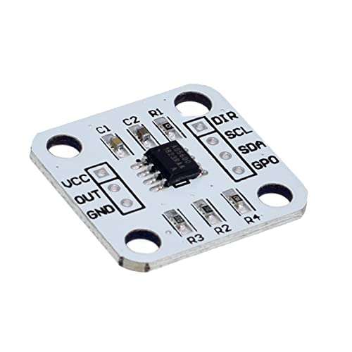 Hailege 2pcs AS5600 Magnetic Angle Measuring Sensor Magnetic Encoder Module 12Bit High Precision with Magnet