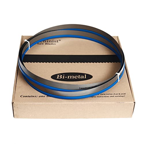 Imachinist S12011014SS M42 120" X 1" X 10/14TPI Bandsaw Blade for Stainless