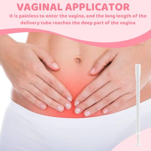 IKOPFLN Pack of 20 Disposable Vaginal Applicators for Most Suppositories Unguent